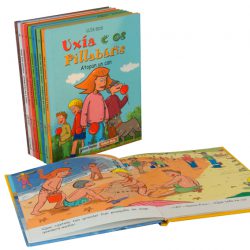 Ilustrador, guión, diseño gráfico para colección de cuentos infantiles. Editorial Sotelo Blanco